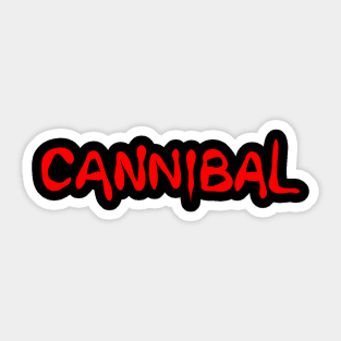 Doe Cannibal Sticker